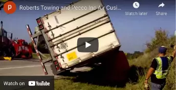 Roberts Towing and Pecco Inc Air Cusion Recovery